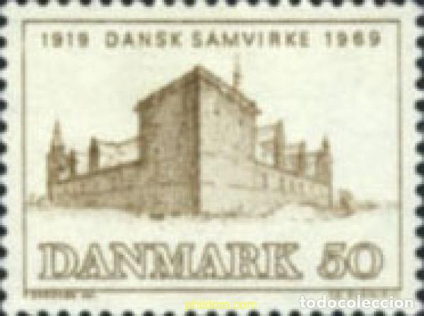 Francobolli: 143801 MNH DINAMARCA 1969 50 ANIVERSARIO DE LA ASOCIACION DE LOS DANESES EN EL EXTRANJERO