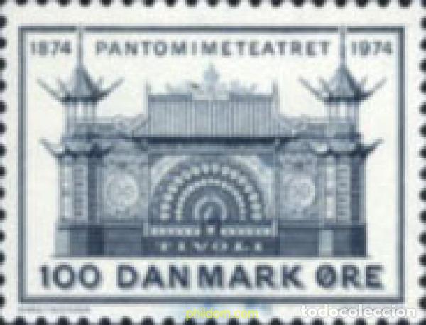 Sellos: 143878 MNH DINAMARCA 1974 CENTENARIO DEL TEATRO DE LA PANTOMIMA DE TIVOLI
