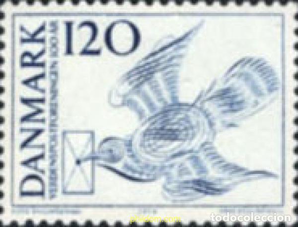 Sellos: 143929 MNH DINAMARCA 1974 CENTENARIO DE LA UNION POSTAL UNIVERSAL