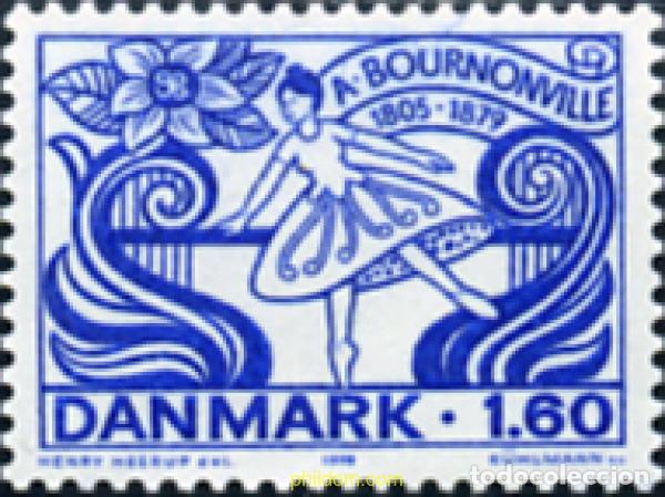 Francobolli: 144031 MNH DINAMARCA 1979 CENTENARIO DE LA MUERTE DE AUGUST BOURNONVILLE