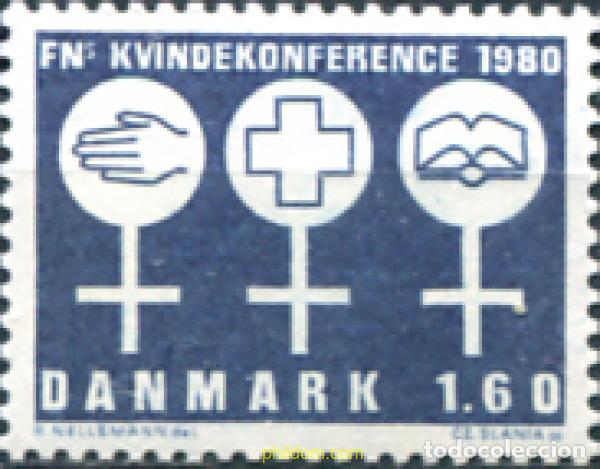 Selos: 144042 MNH DINAMARCA 1980 DECENIO DE LAS NACIONES UNIDAS PARA LA MUJER