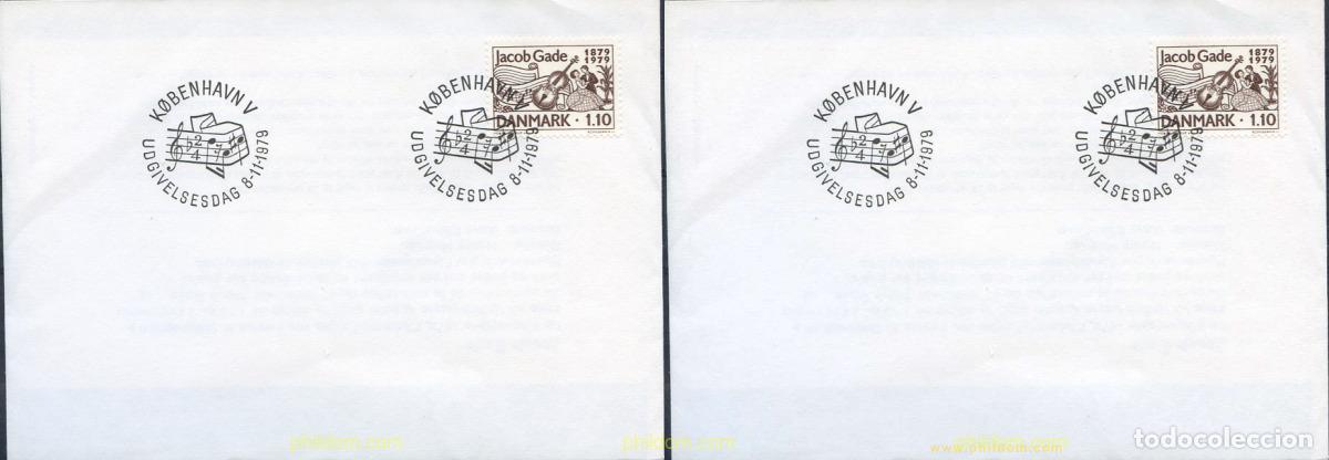 Briefmarken: 260771 MNH DINAMARCA 1979 CENTENARIO DEL NACIMIENTO DE JACOB GADE