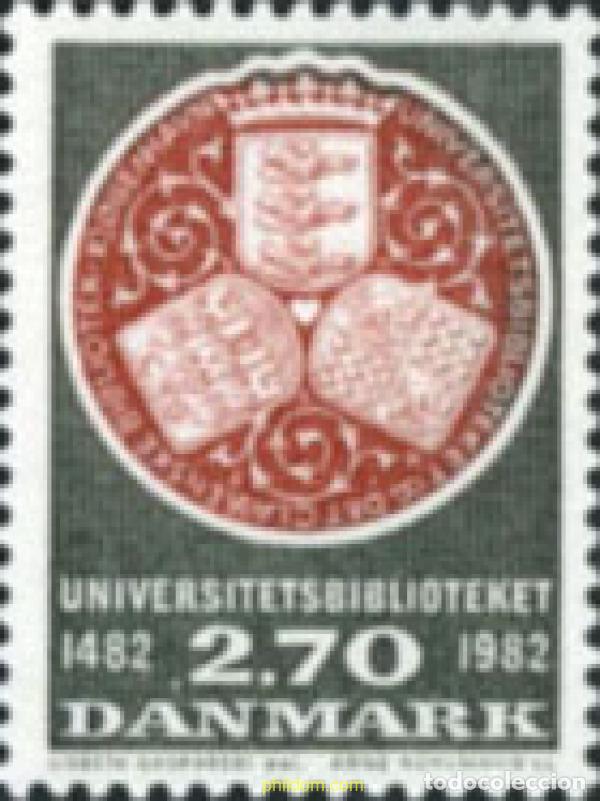 Timbres: 144185 MNH DINAMARCA 1982 500 ANIVERSARIO DE LA FUNDACION DE LA BIBLIOTECA DE LA UNIVERSIDAD DE COP