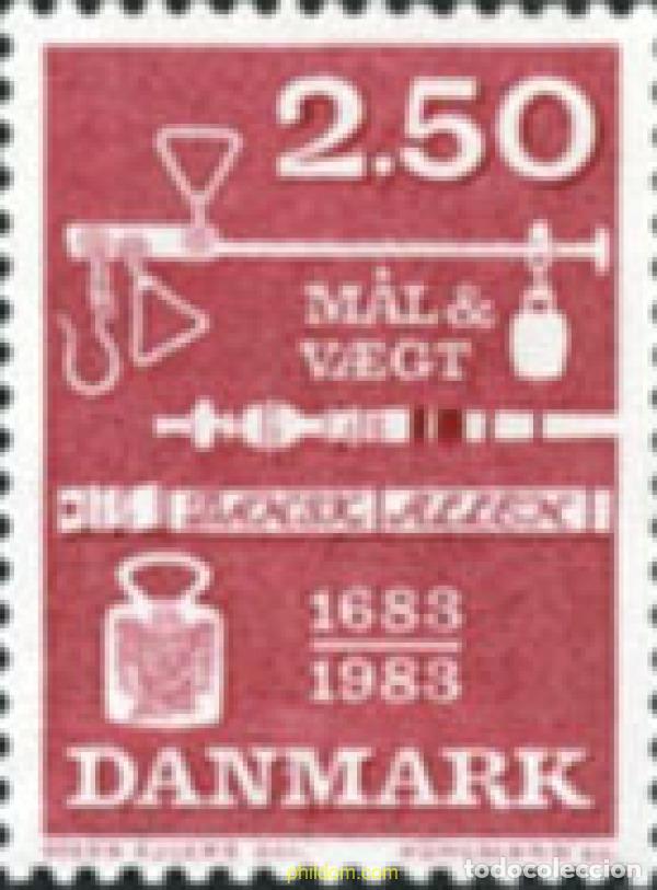 Sellos: 144203 MNH DINAMARCA 1983 3 CENTENARIO DE LA PRIMERA ORDENANZA DANESA SOBRE PESOS Y MEDIDAS