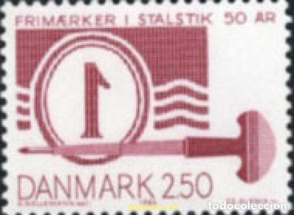 Sellos: 144196 MNH DINAMARCA 1983 50 ANIVERSARIO DEL PRIMER SELLO DANES