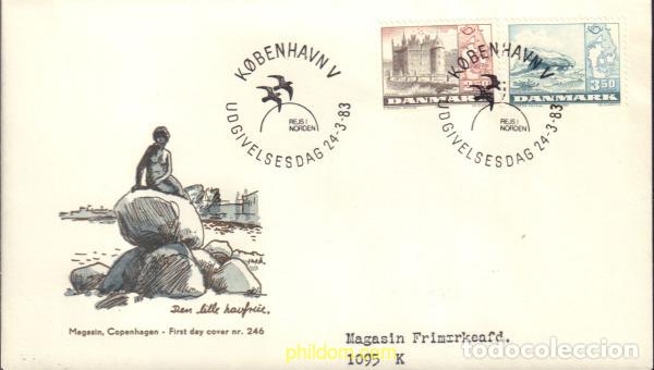 Timbres: 446580 MNH DINAMARCA 1983 NORDEN 83. TURISMO EN ESCANDINAVIA