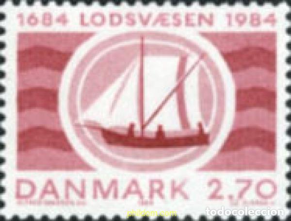 Briefmarken: 144254 MNH DINAMARCA 1984 3 CENTENARIO DEL ESTABLECIMIENTO DEL SERVICIO DE PILOTAJE MARITIMO DANES
