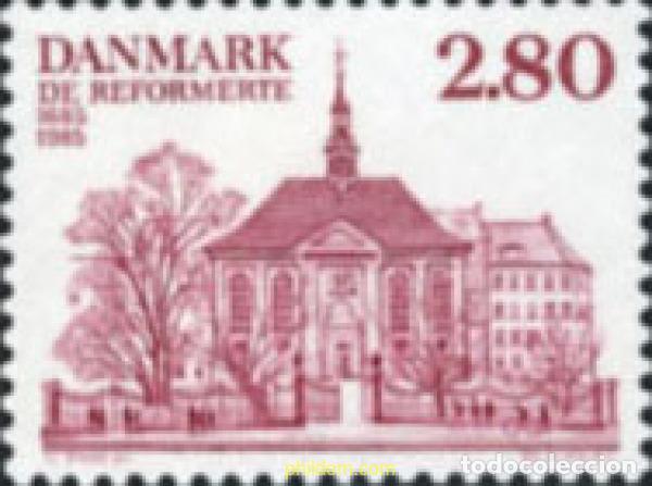 Sellos: 144308 MNH DINAMARCA 1985 3 CENTENARIO DE LAS IGLESIAS REFORMADAS ALEMANAS Y FRANCESAS EN DINAMARCA