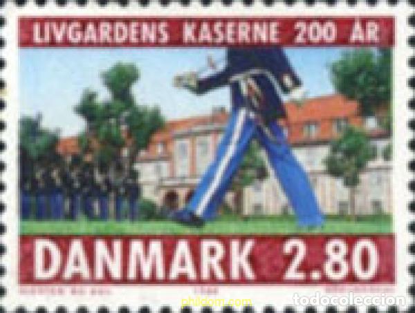 Sellos: 144317 MNH DINAMARCA 1986 BICENTENARIO DE LA CASERNA DE LA GARDE ROYALE