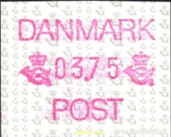 Sellos: 151185 MNH DINAMARCA 1990 ETIQUETA DE FRANQUEO