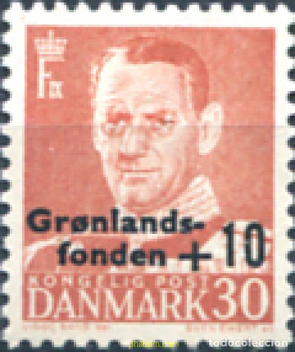 Sellos: 151240 MNH DINAMARCA 1959 PRO GROENLANDIA