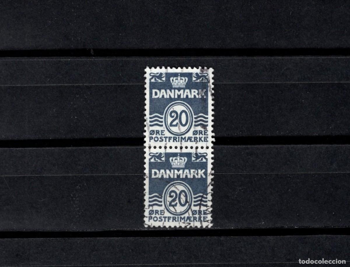Sellos: Sello usado. Serie b&aacute;sica olas. Sello 20 ore. 1912 a 1920. Yvert 67.