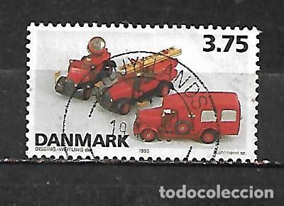 Sellos: 1995: Juguetes daneses - Coches TEKNO (usado)