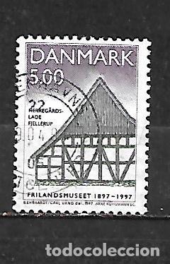 Sellos: 1997: Centenario de los museos al aire libre - Granja de Fjellerup (usado)