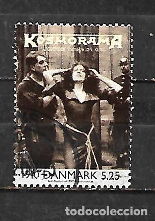 Sellos: 2000: El siglo 20 - Escena de la pel&iacute;cula &rdquo;Kosmorama&rdquo;. (usado)