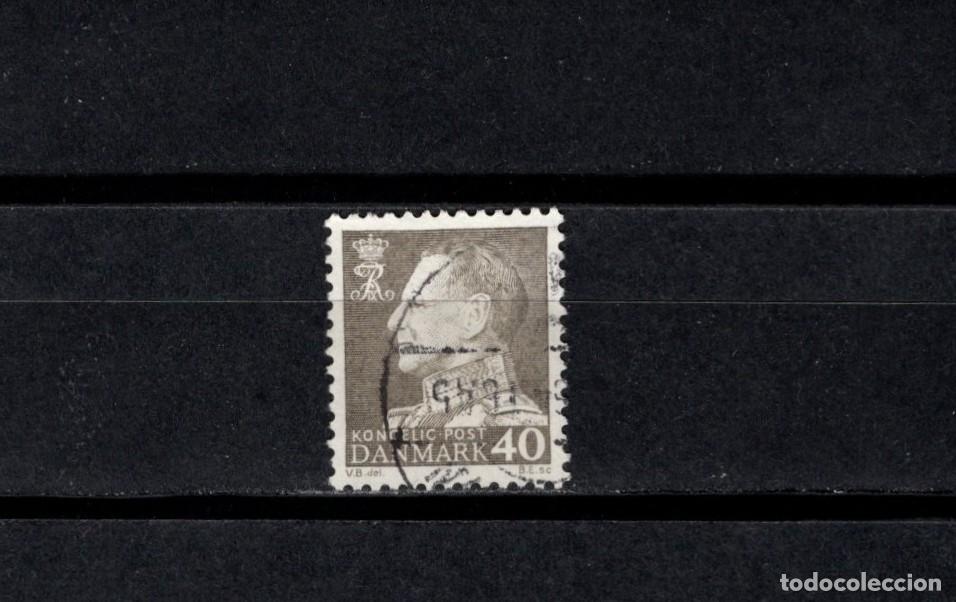 Sellos: Sello usado. Serie b&aacute;sica Federico IX. Sello de 40 Ore. 1965. Yvert 422.