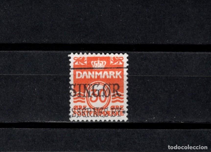 Sellos: Sello usado. Serie b&aacute;sica olas. Sello 30 ore. 1981. Yvert 719.