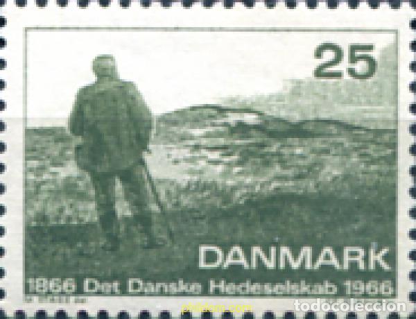 Sellos: 143748 MNH DINAMARCA 1966 CENTENARIO DE LA SOCIEDAD DE LOS AMIGOS DE LA NATURALEZA