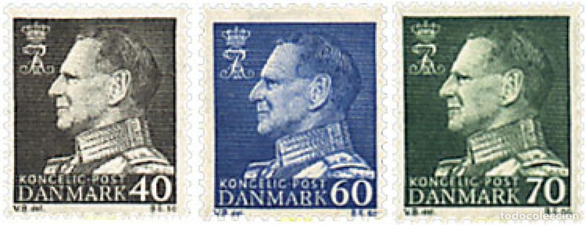 Sellos: 791758 MNH DINAMARCA 1961 REY FREDERIK IX