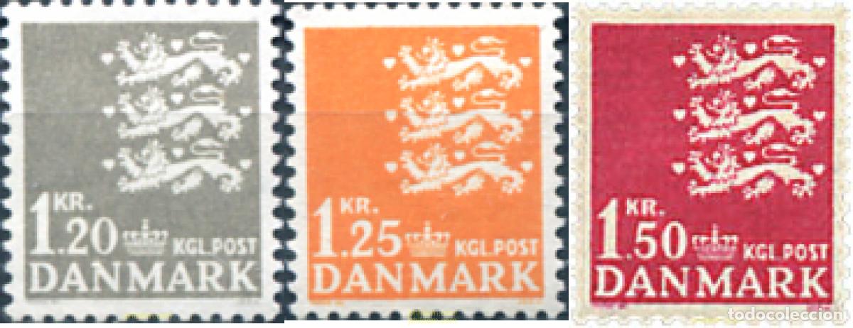 Sellos: 95949 MNH DINAMARCA 1962 ESCUDOS