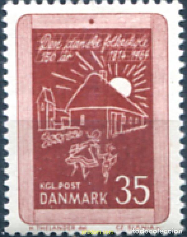 Sellos: 143659 MNH DINAMARCA 1964 150 ANIVERSARIO DE LAS ESCUELAS PUBLICAS