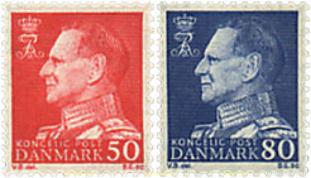 Sellos: 791771 MNH DINAMARCA 1965 REY FREDERIK IX