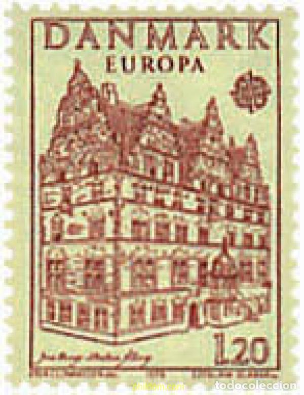Sellos: 791774 MNH DINAMARCA 1978 EUROPA CEPT. ARQUITECTURA
