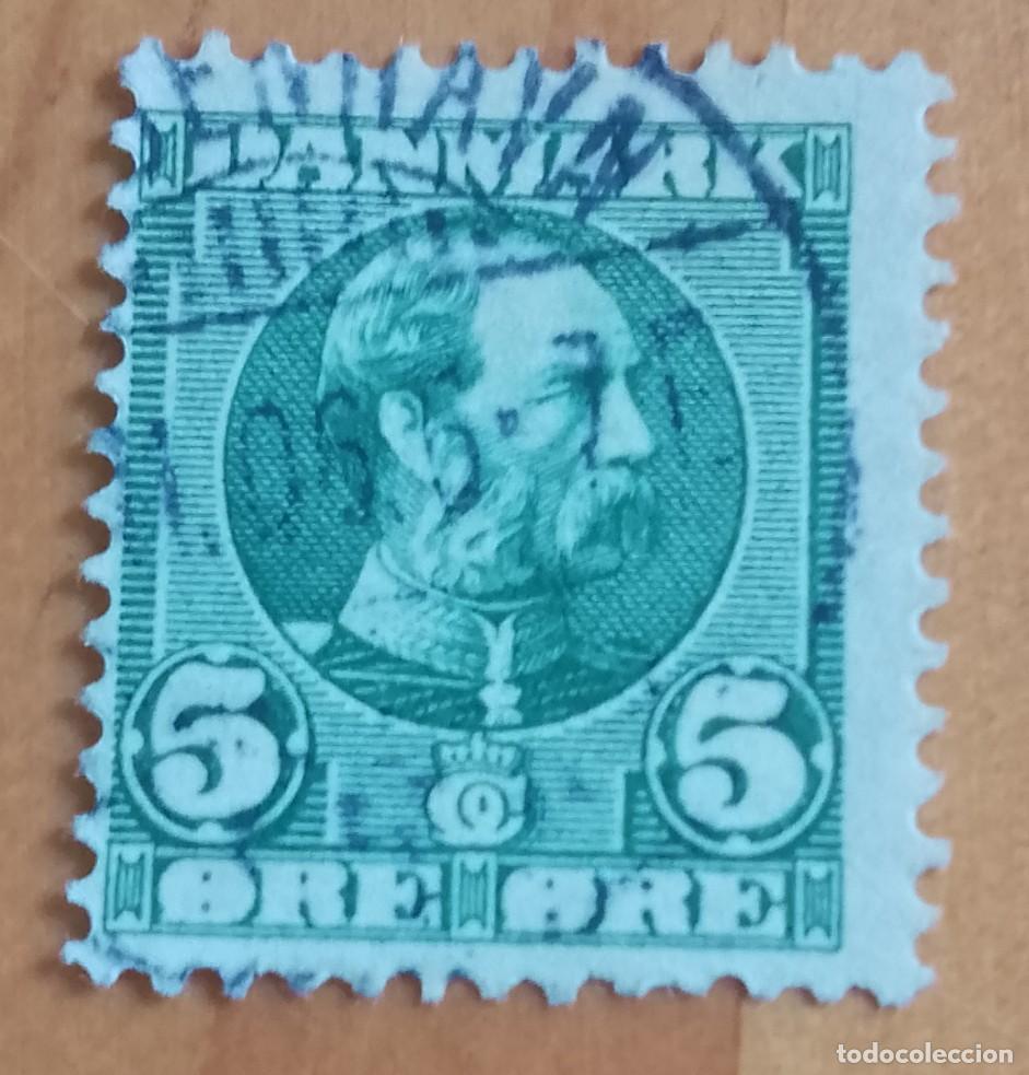 Sellos: 5 ORE - REY CHRISTIAN IX, A&Ntilde;O 1904