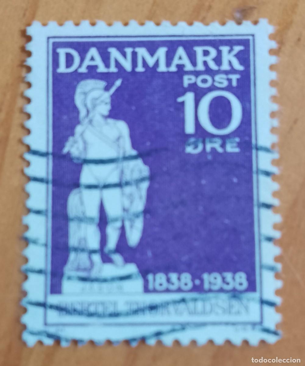 Sellos: V/F 10 ORE - 1838.1938 - BERTEL THORVALDSEN, CENTENARIO DEL ESCULTOR