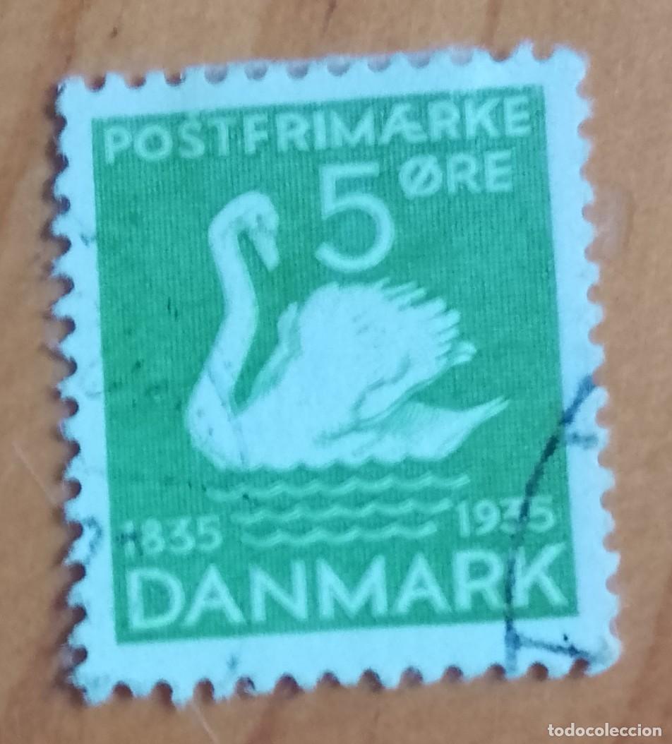 Stamps: V/F 5 ORE - CISNE, A&Ntilde;O 1935, REY CHRISTIAN X - YV 229