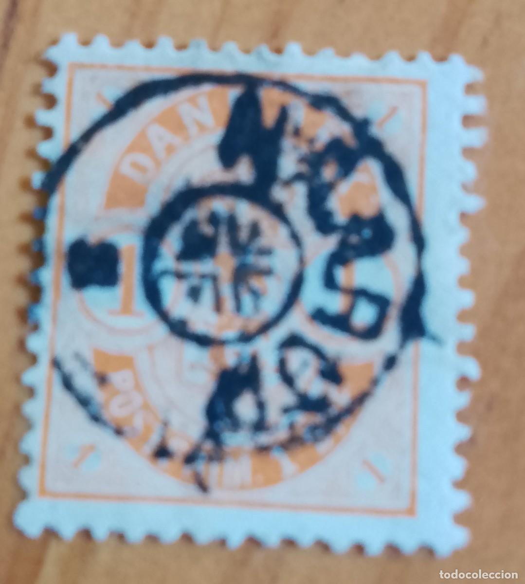 Sellos: V/F 10 ORE - A&Ntilde;O 1895, NARANJA, ESCUDO DE ARMAS, SC 42, MI 33 - CON MATASELLO IDENTIFICATIVO: AARRUS