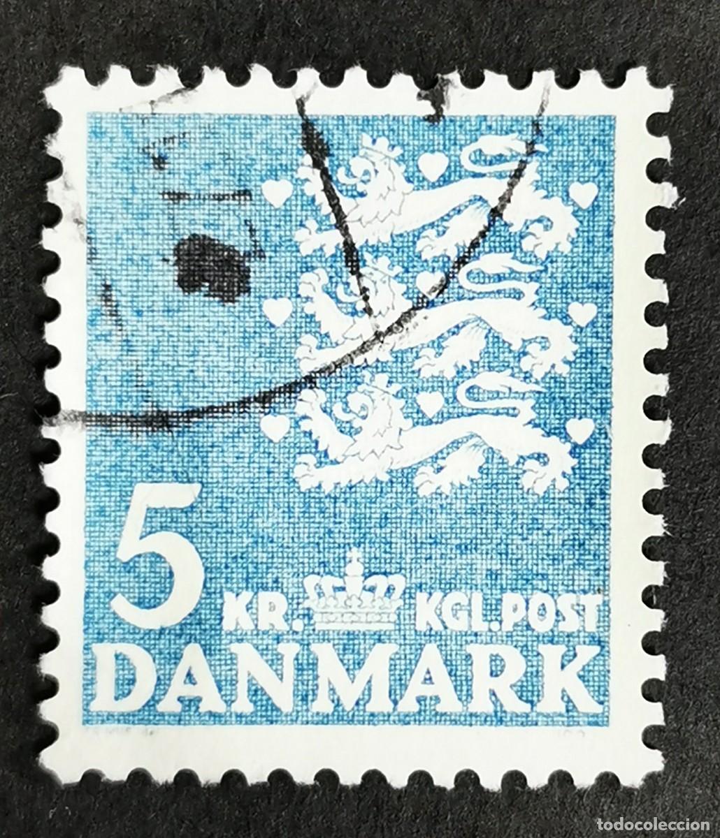 Sellos: Sello Dinamarca 1946, Escudo de armas, 5 dkr. Michel: DK 291x