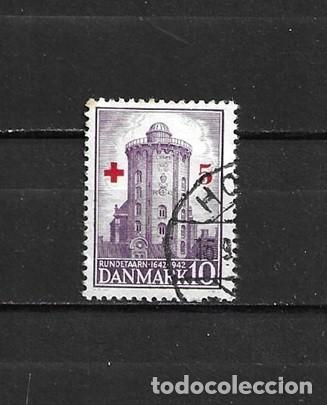 Sellos: Dinamarca, 1944, A beneficio de la Cruz Roja, yvert 293, usado