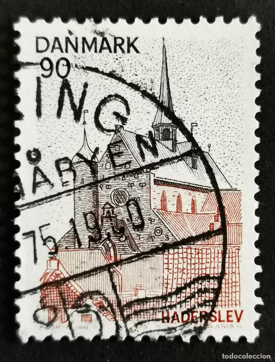 Sellos: Sello Dinamarca 1975, Catedral de Haderslev, 90 &oslash;re. Michel: DK 599