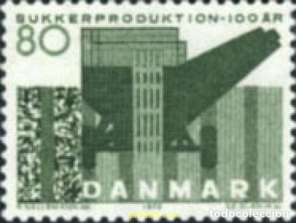 Sellos: 143856 MNH DINAMARCA 1972 CENTENARIO DE LA PRODUCCION DE AZUCAR EN DINAMARCA