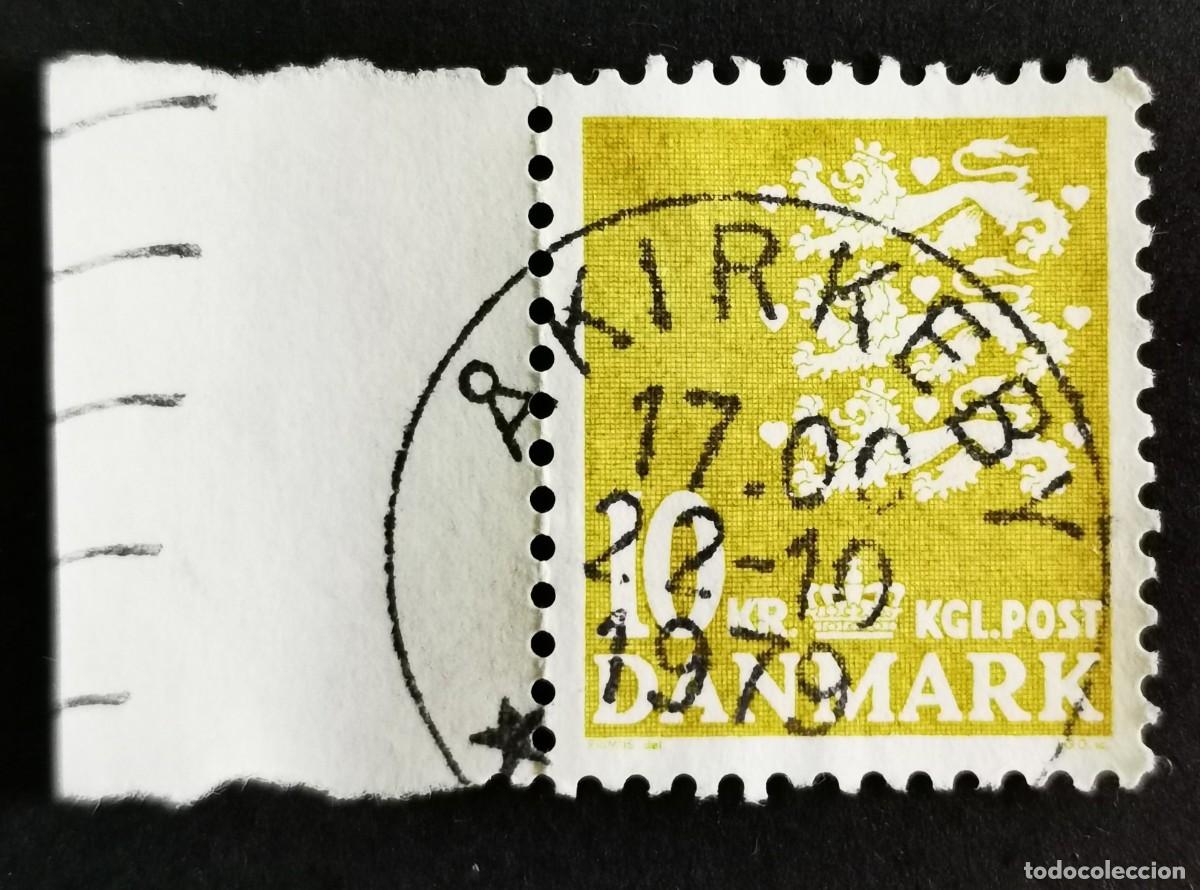 Sellos: Sello Dinamarca 1976, Escudo de armas, 10 dkr. Michel: DK 626