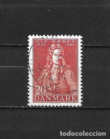 Sellos: Dinamarca, 1944, Ole Roemer, usado, yvert 297