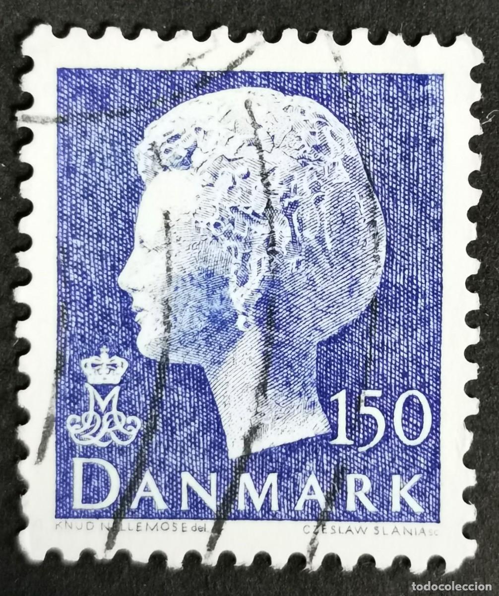 Sellos: Sello Dinamarca 1978, Reina Margarita II, 150 &oslash;re. Michel: DK 658