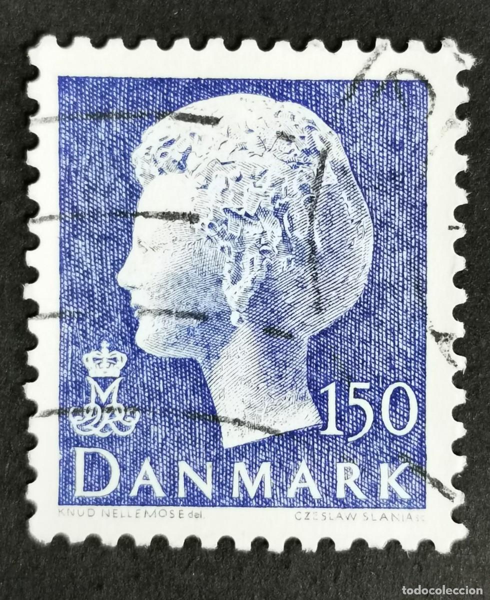 Sellos: Sello Dinamarca 1978, Reina Margarita II, 150 &oslash;re. Michel: DK 658