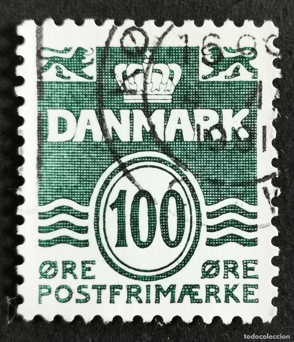 Sellos: Sello Dinamarca 1981, Figura tipo 'onda', 100 &oslash;re . Michel: DK 718