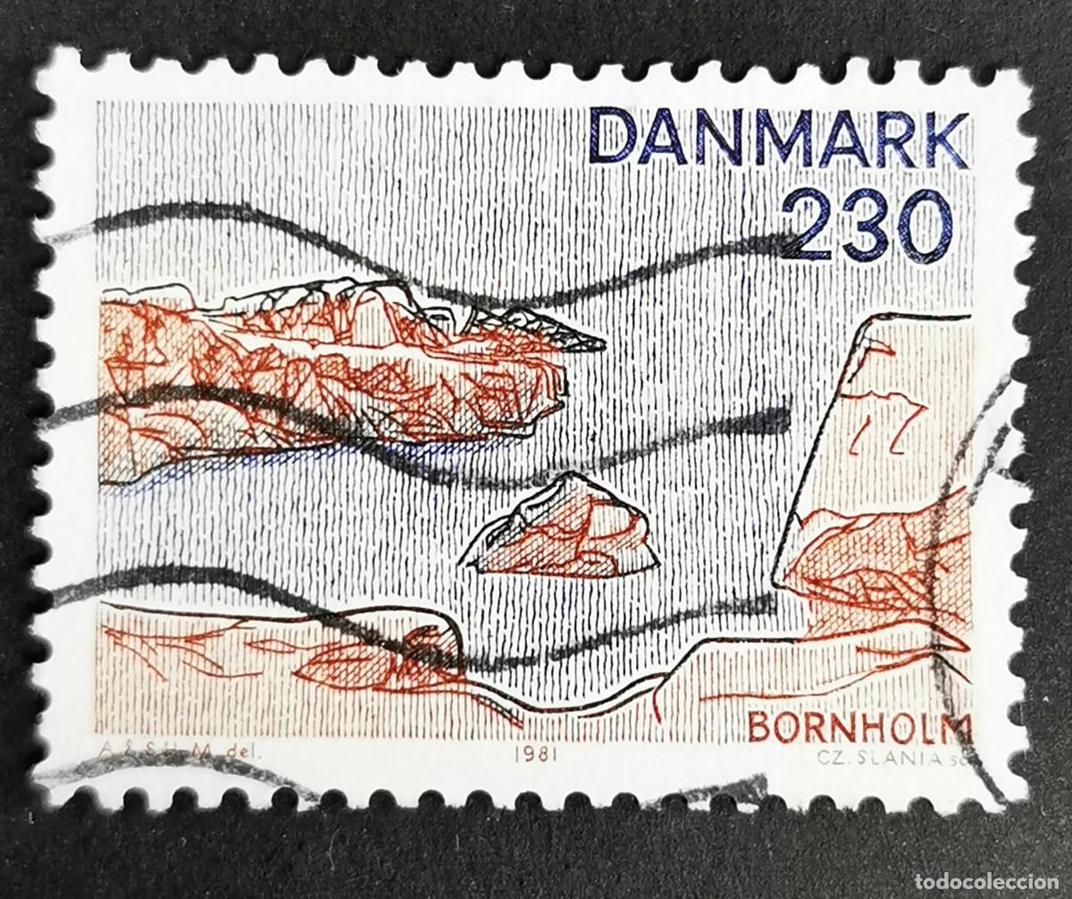 Sellos: Sello Dinamarca 1981, Bornholm, 230 &oslash;re. Michel: DK 737