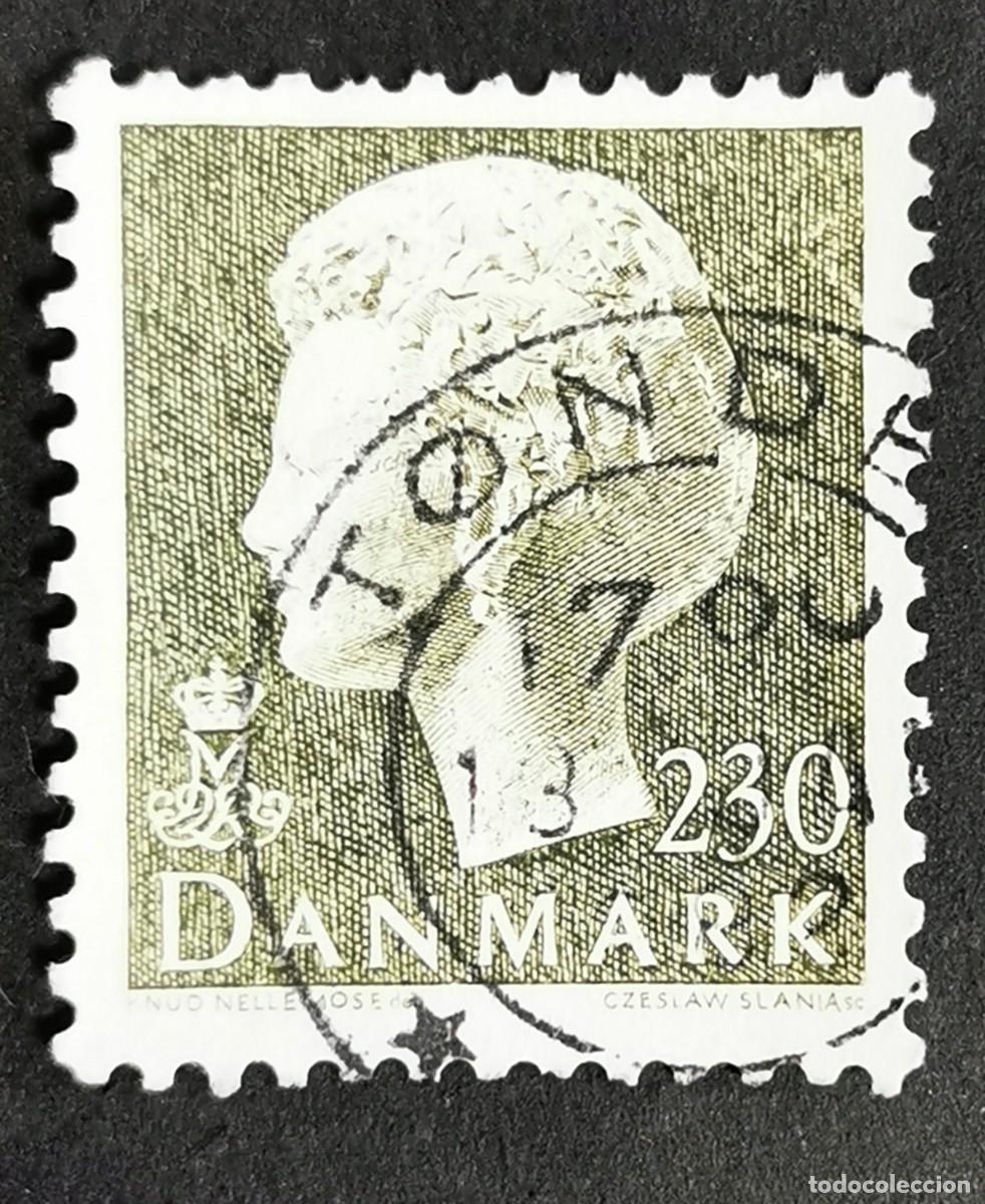 Sellos: Sello Dinamarca 1981, Reina Margarita II, 230 &oslash;re. Michel: DK 720