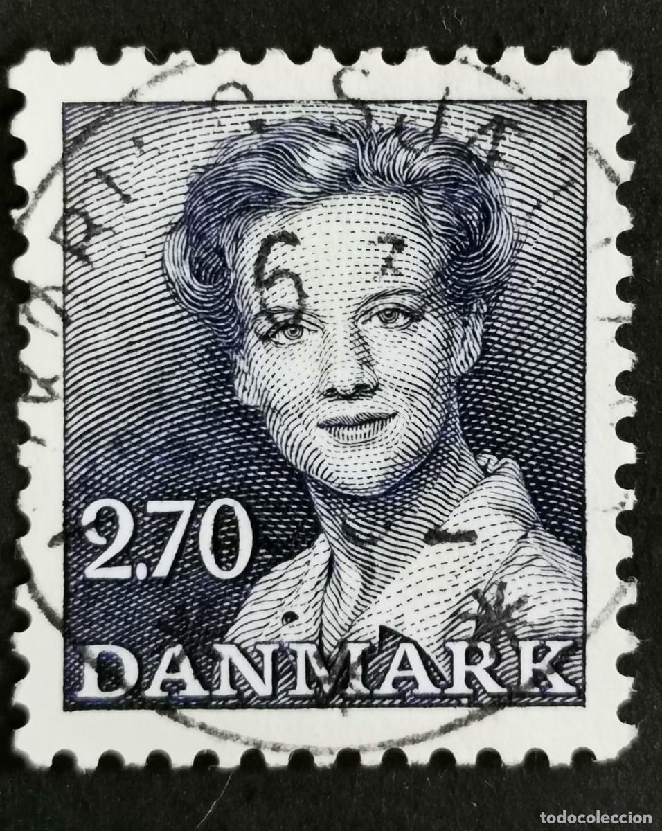 Sellos: Sello Dinamarca 1982, Reina Margarita II, 2,70 dkr. Michel: DK 755