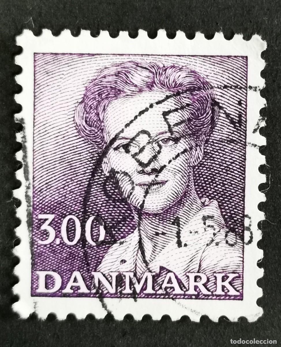 Sellos: Sello Dinamarca 1983, Reina Margarita II, 3,00 dkr. Michel: DK 778