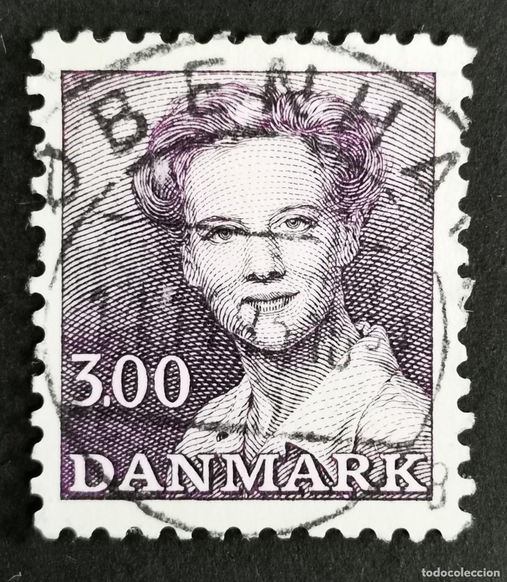 Sellos: Sello Dinamarca 1983, Reina Margarita II, 3,00 dkr. Michel: DK 778