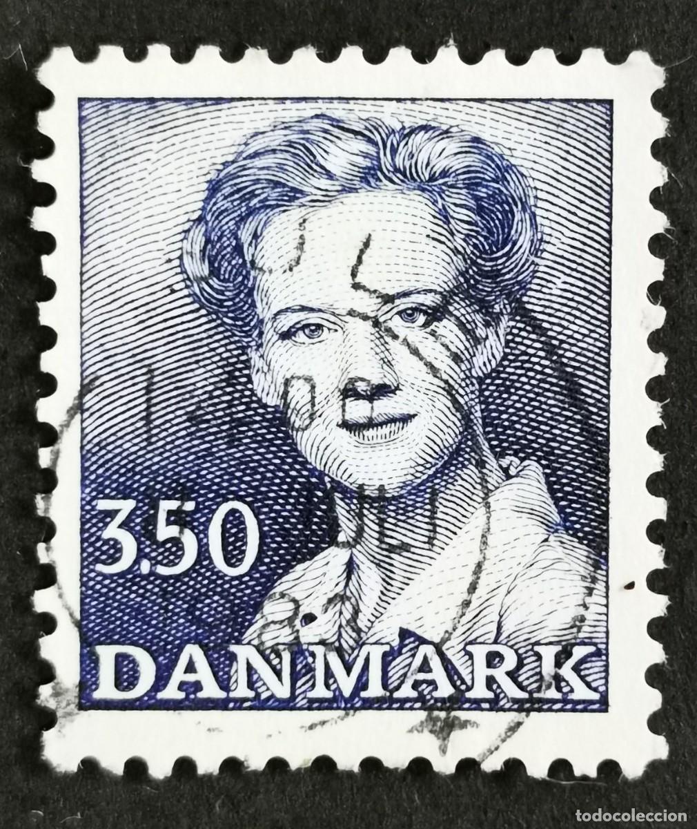 Sellos: Sello Dinamarca 1983, Reina Margarita II, 3,50 dkr. Michel: DK 779
