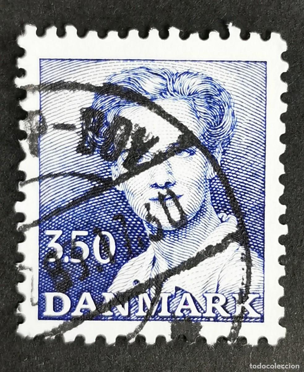 Sellos: Sello Dinamarca 1983, Reina Margarita II, 3,50 dkr. Michel: DK 779