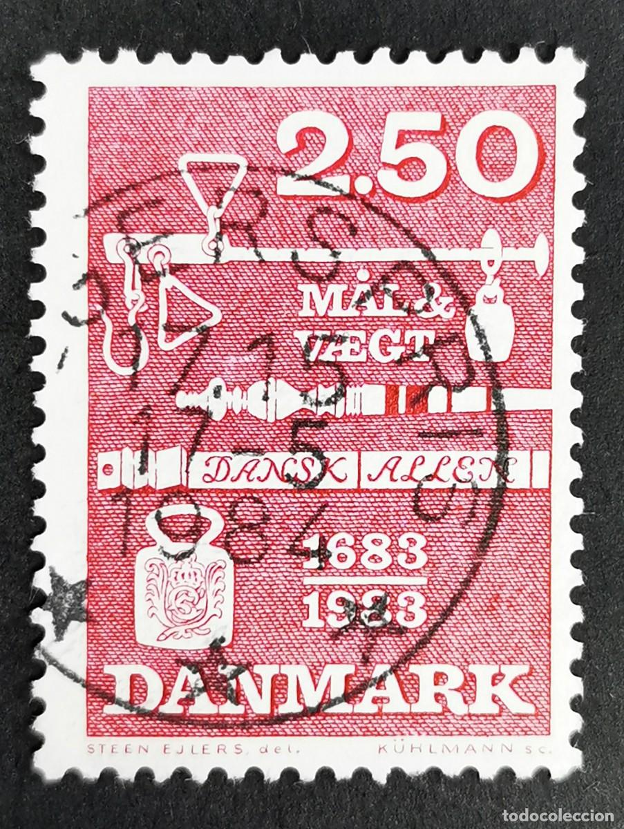Sellos: Sello Dinamarca 1983, Pesos y medidas, 2,50 dkr. Michel: DK 783