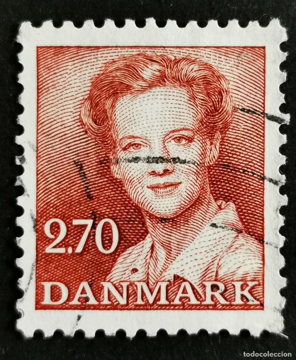 Sellos: Sello Dinamarca 1984,Reina Margarita II', 2,70 dkr. Michel: DK 793