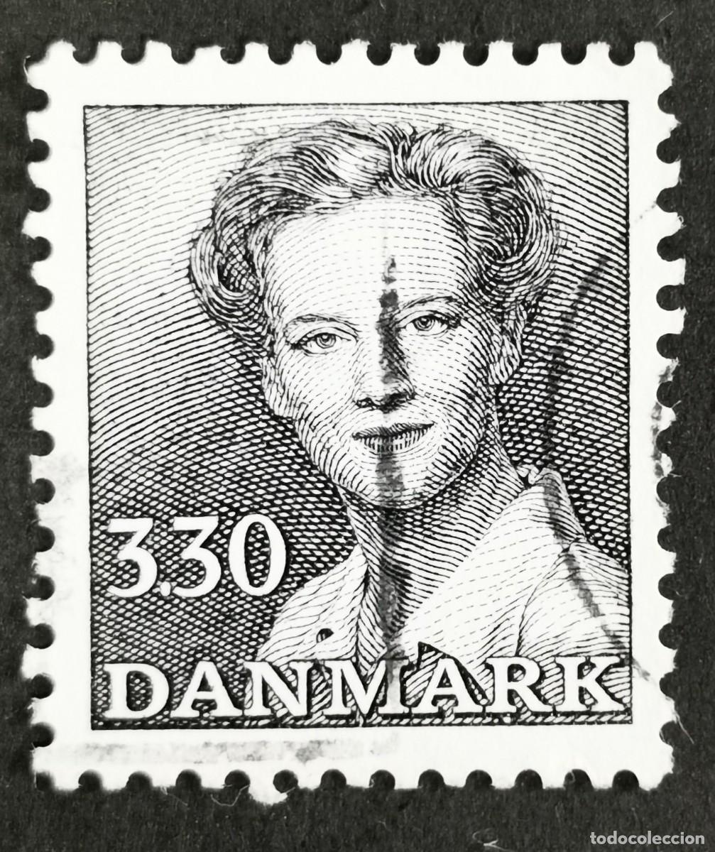 Sellos: Sello Dinamarca 1984, Reina Margarita II, 3,30 dkr. Michel: DK 794